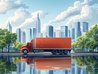 配送專題模板與配送圖片素材下載 賦能電子商務服務高效發(fā)展